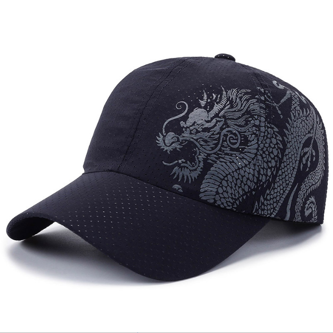 Spring and summer quick drying sports baseball cap Korean version simple men and women cap fashionable mesh breathable mount
