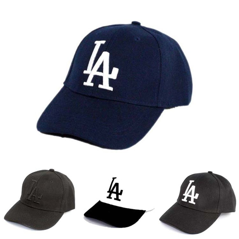 Letter Baseball Caps LA Dodgers Embroidery Hip Hop bone Snapback Hats for Men Women Adjustable Gorras