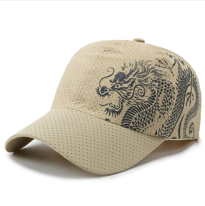 Spring and summer quick drying sports baseball cap Korean version simple men and women cap fashionable mesh breathable mount